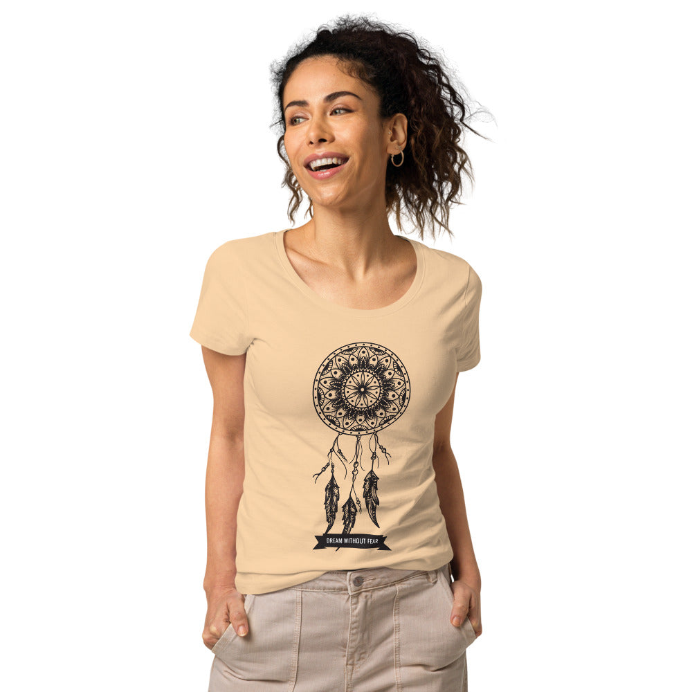 T-shirt femme style Boho - "Dream without fear"