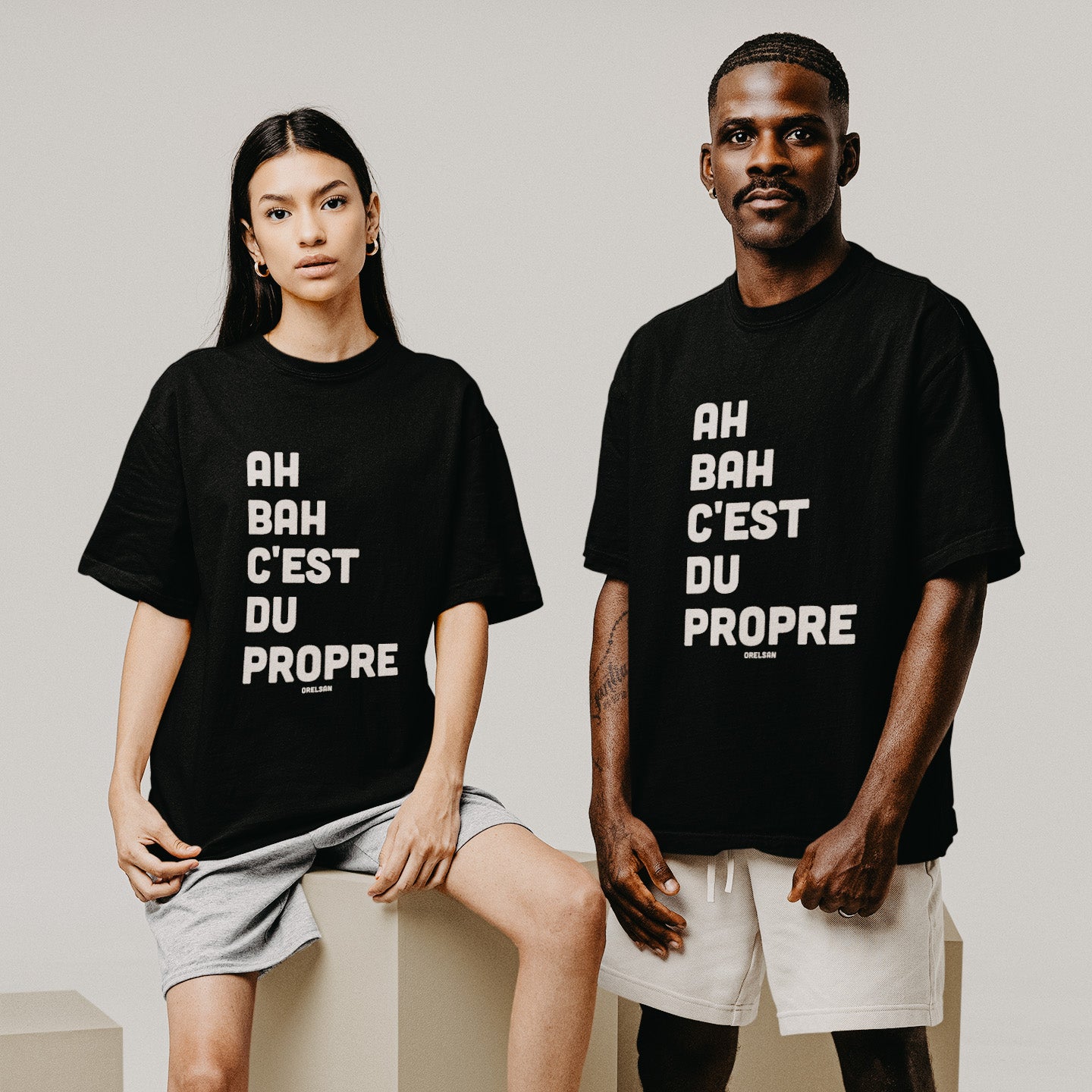 tshirt oversize orelsan civilisation du propre
