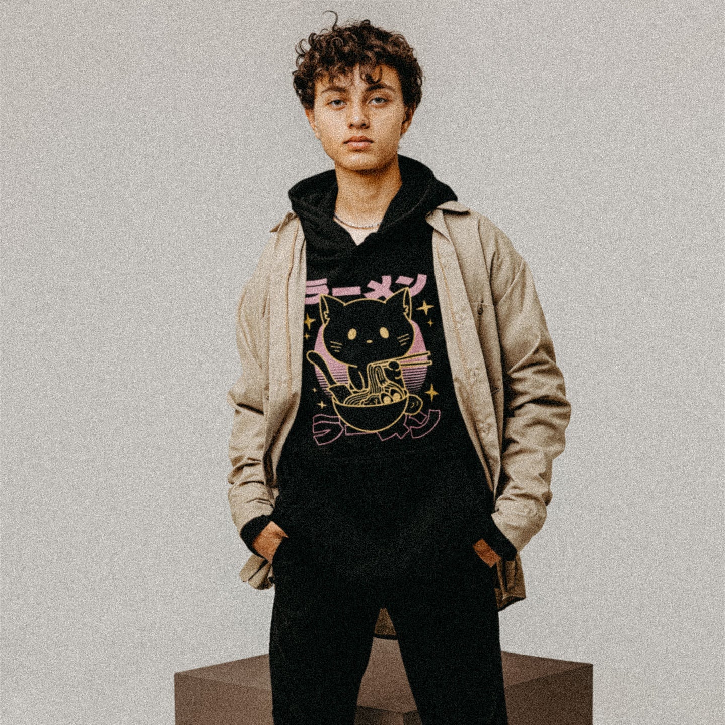 Pull à capuche - Manga Cat