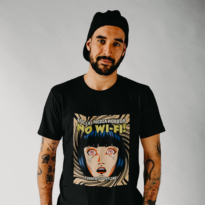 T-shirt - NO WI-FI !