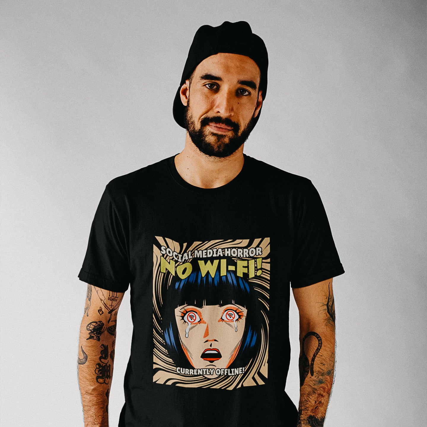 T-shirt - NO WI-FI !