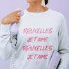 pull angele bruxelles je t aime