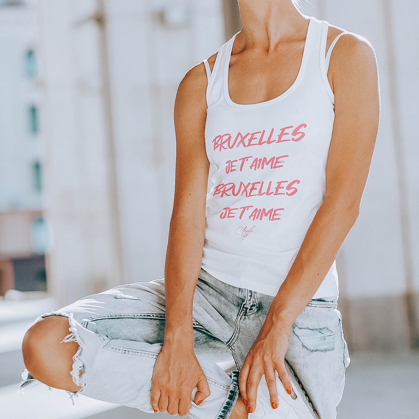 debardeur angele bruxelles je t aime