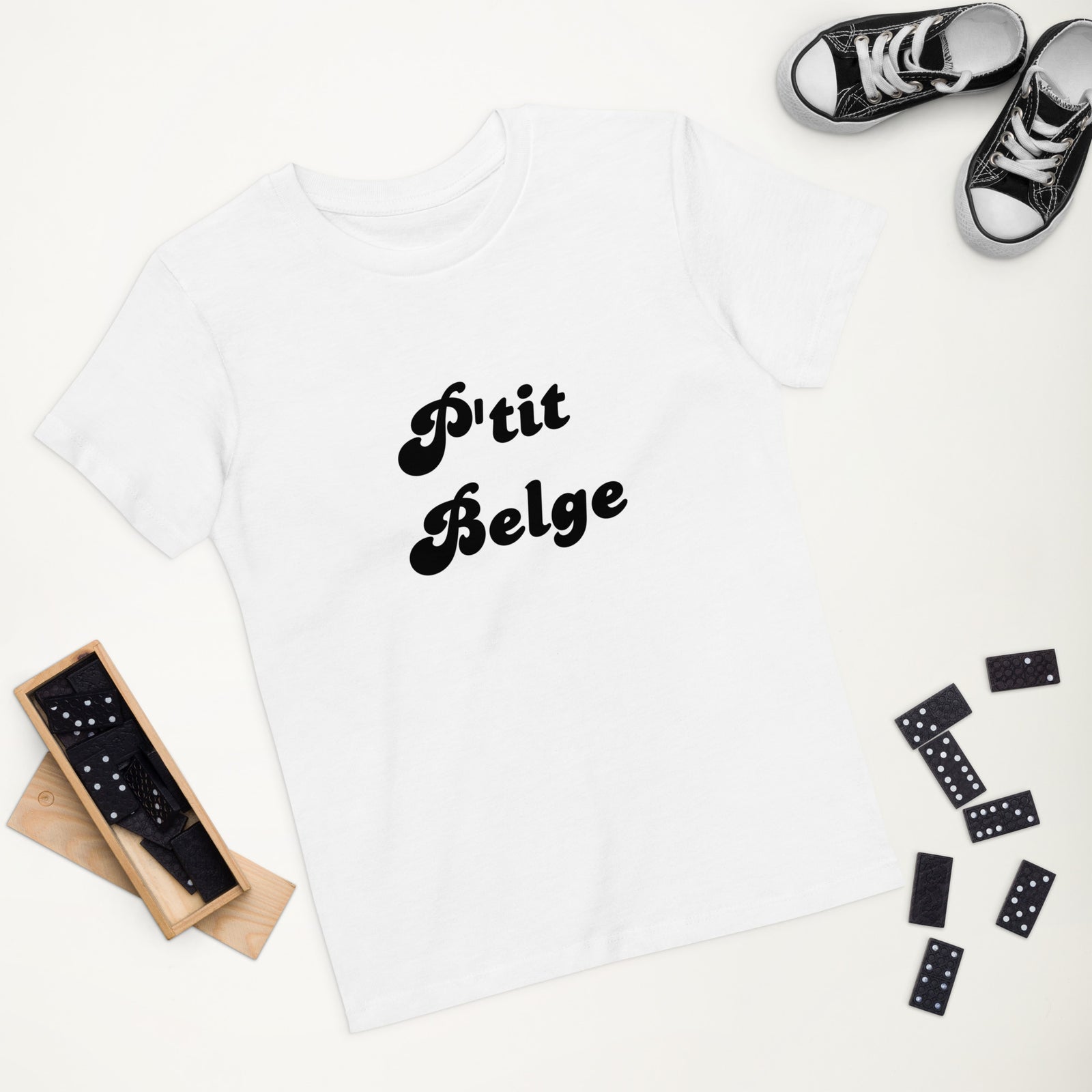 tshirt enfant belge ptit belge