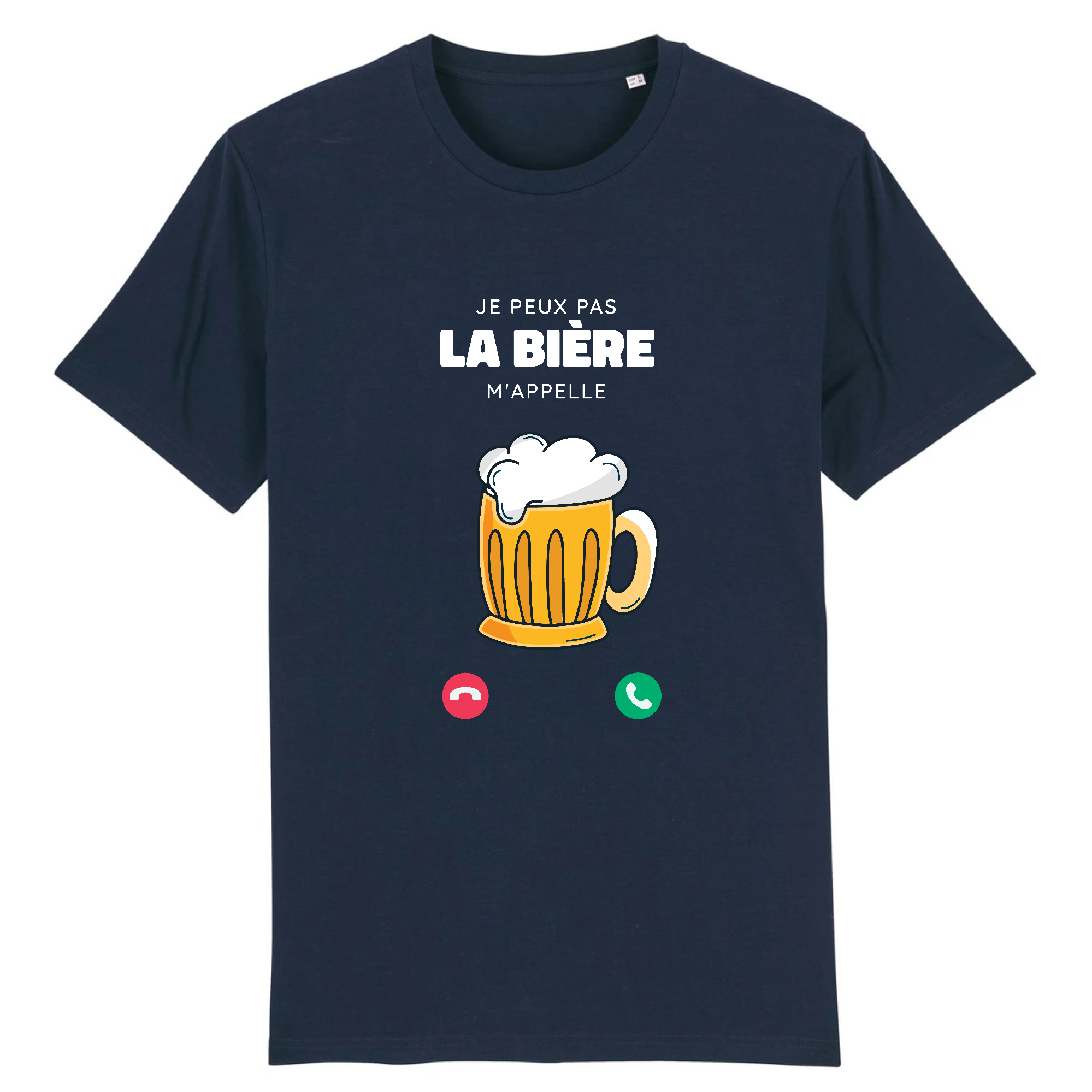 teeshirt je peux pas ma biere m appelle