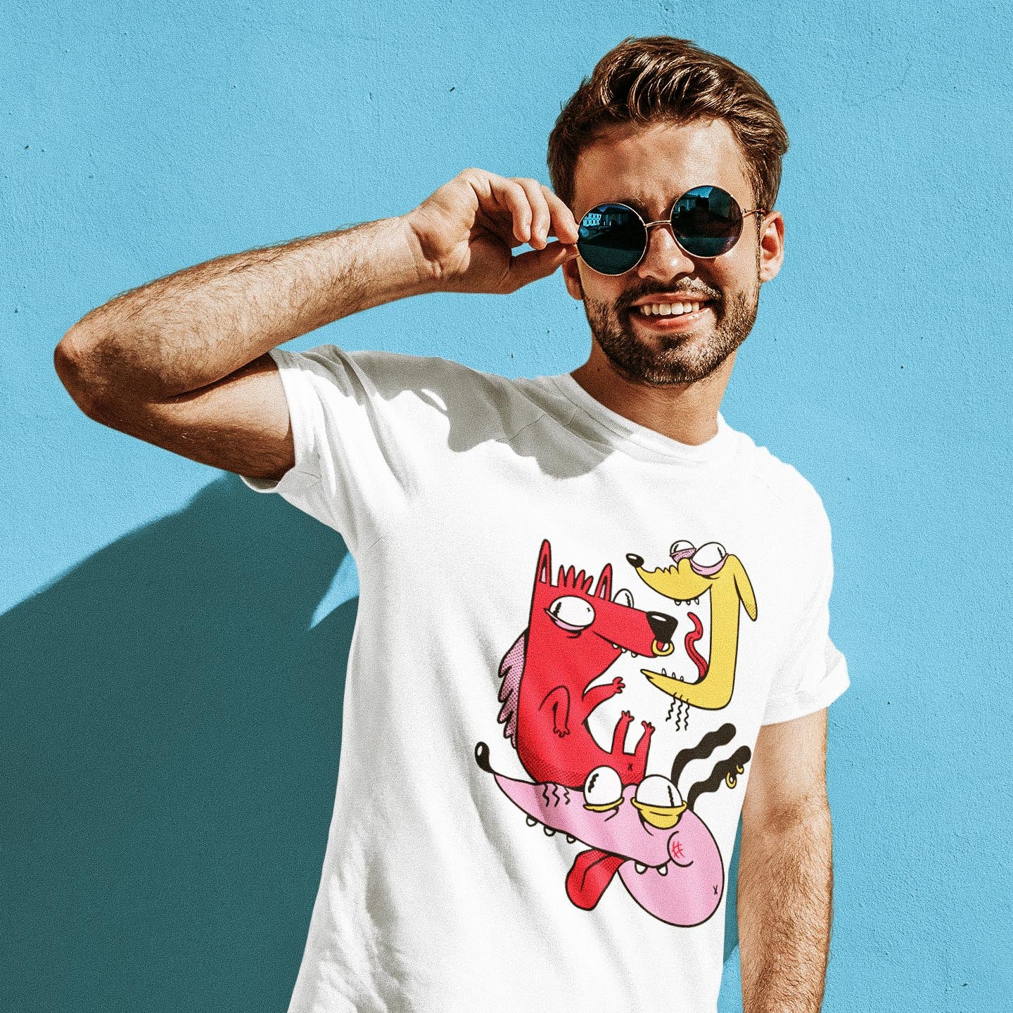 tshirt original crazy dogs