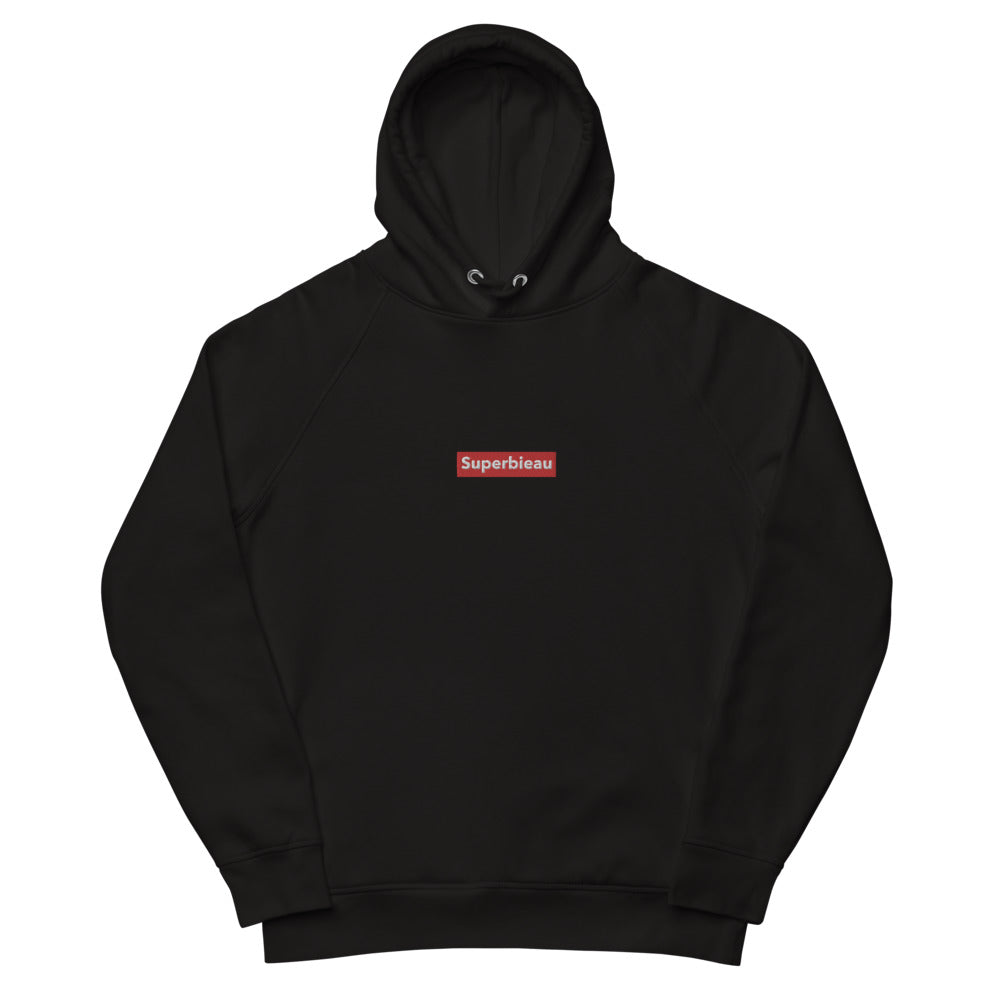 Pull Belge à capuche brodé - "SUPERBIEAU"