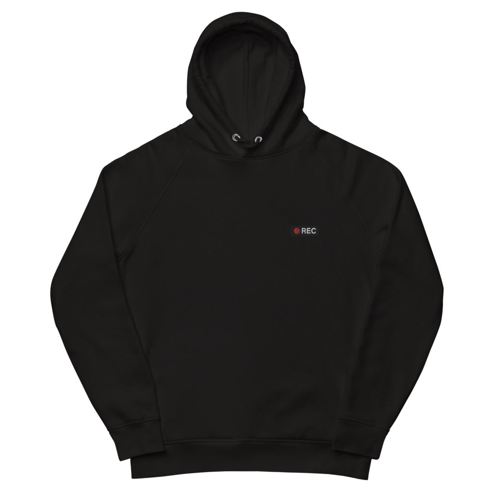 Pull à capuche unisexe - "REC"