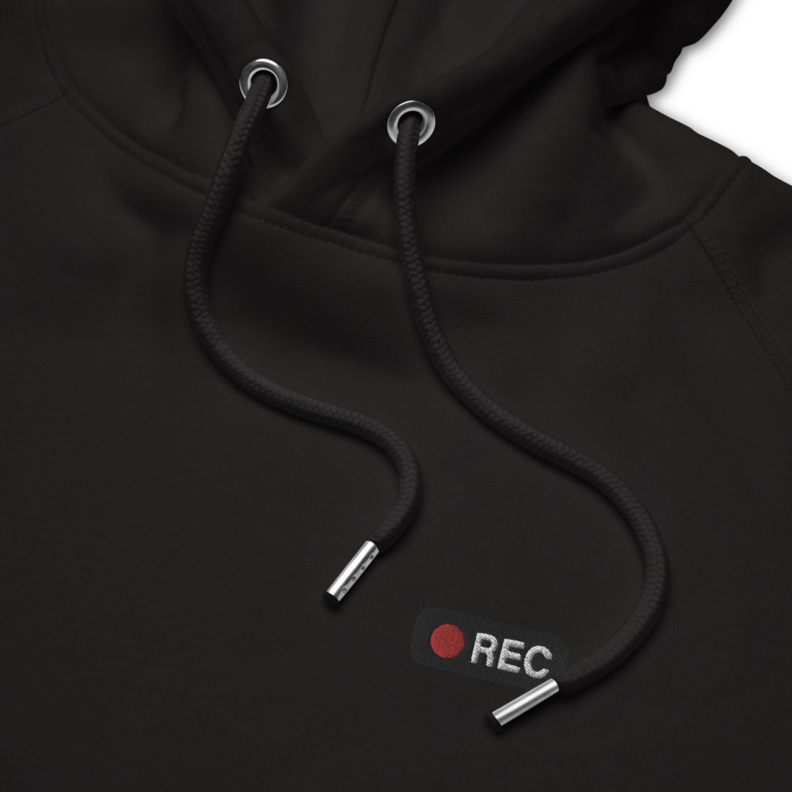 Pull à capuche unisexe - "REC"