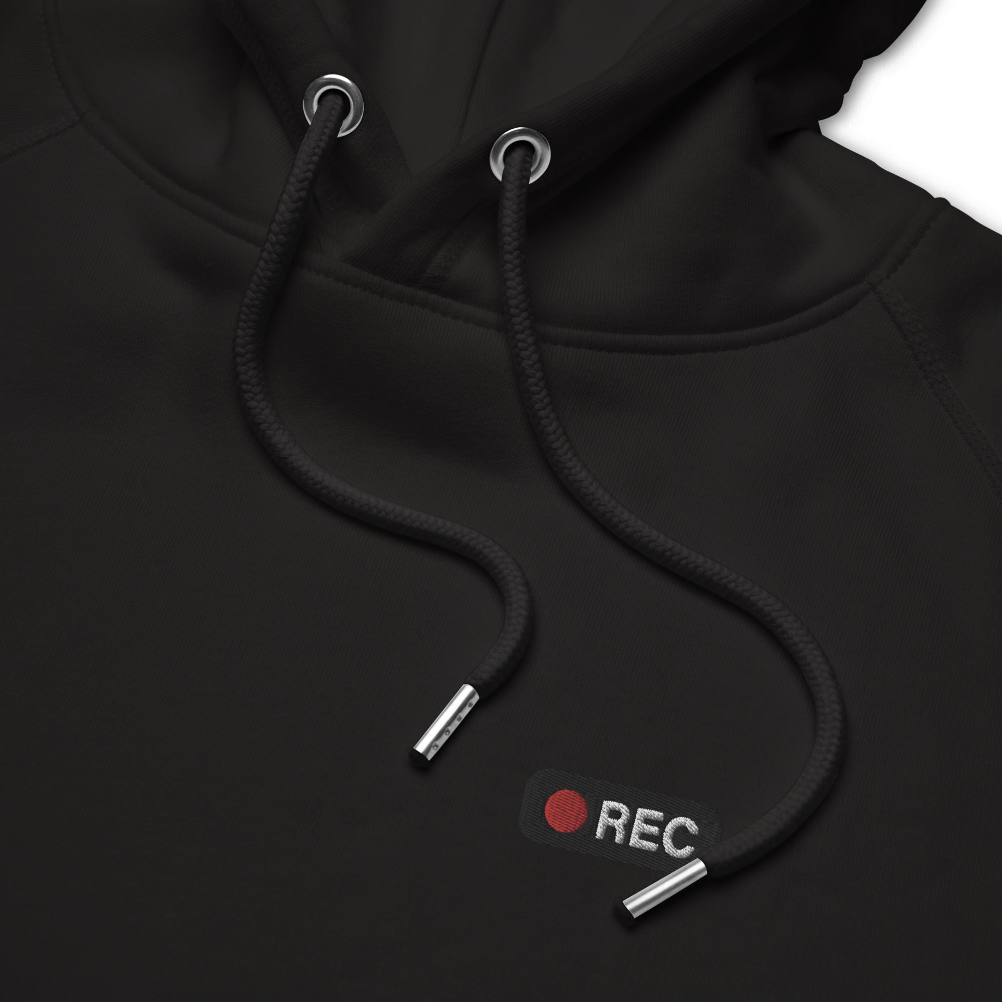 Pull à capuche unisexe - "REC"