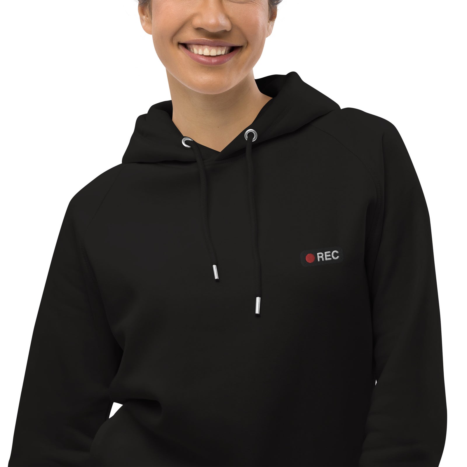 Pull à capuche unisexe - "REC"