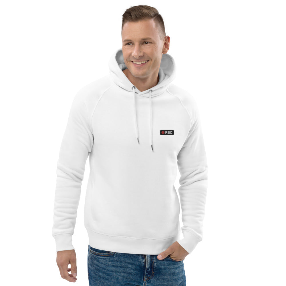 Pull à capuche unisexe - "REC"