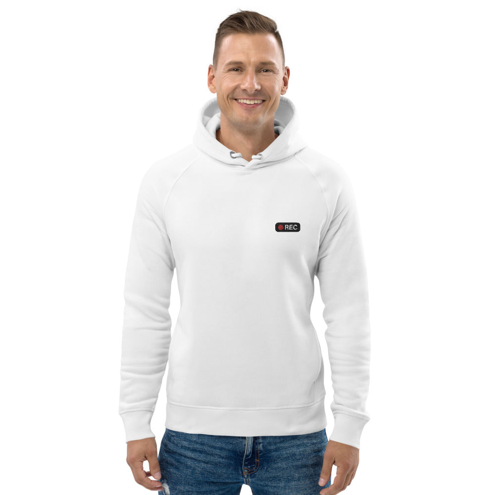 Pull à capuche unisexe - "REC"