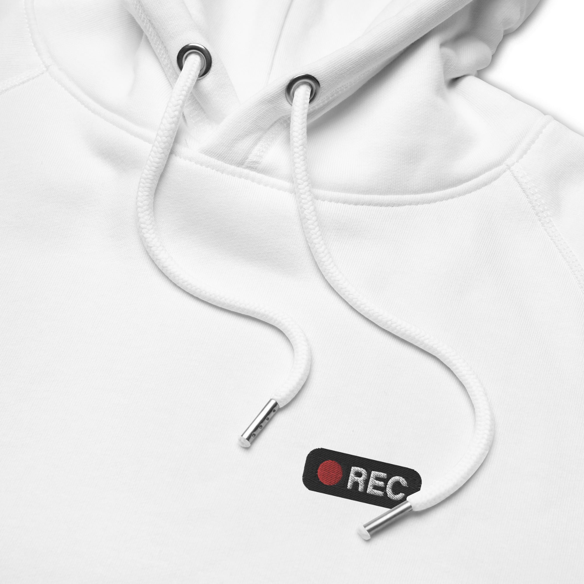 Pull à capuche unisexe - "REC"