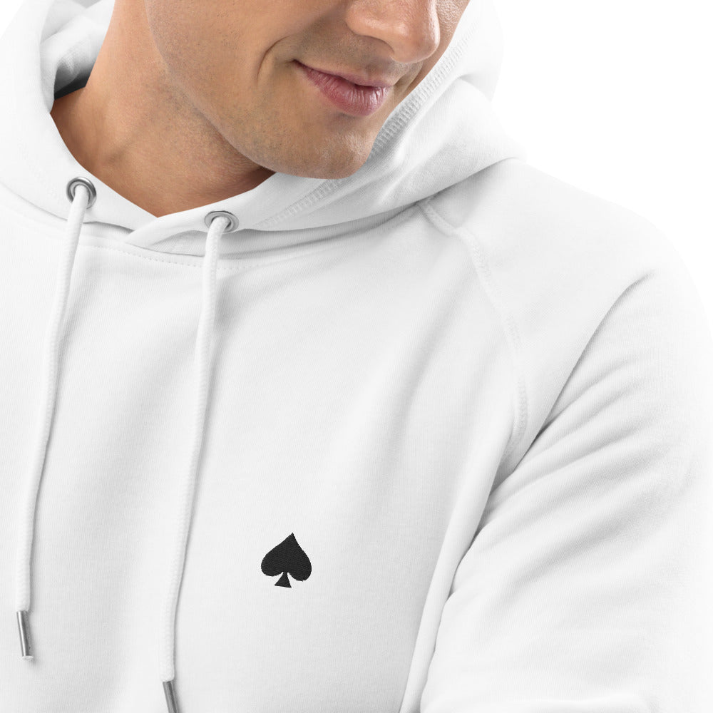 pul capuche brode as de pic canino poker jeux