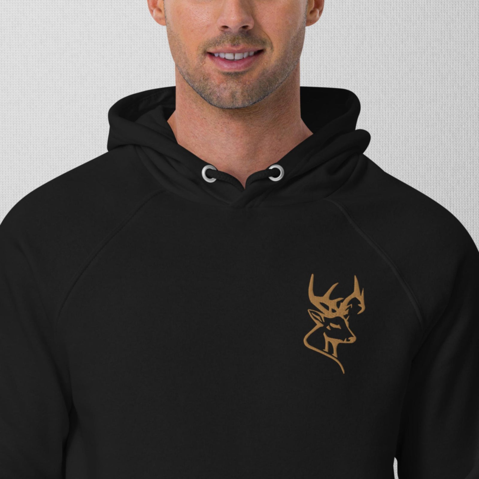 Pull à capuche brodé