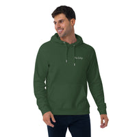 Pull à capuche homme brodé - "P'tit Belge"