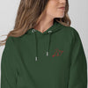 Pull à capuche brodé
