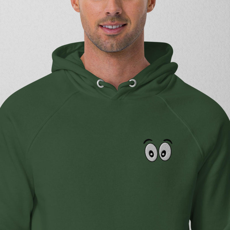 Sweat à capuche écologique Raglan unisexe