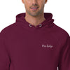 Pull à capuche homme brodé - "P'tit Belge"
