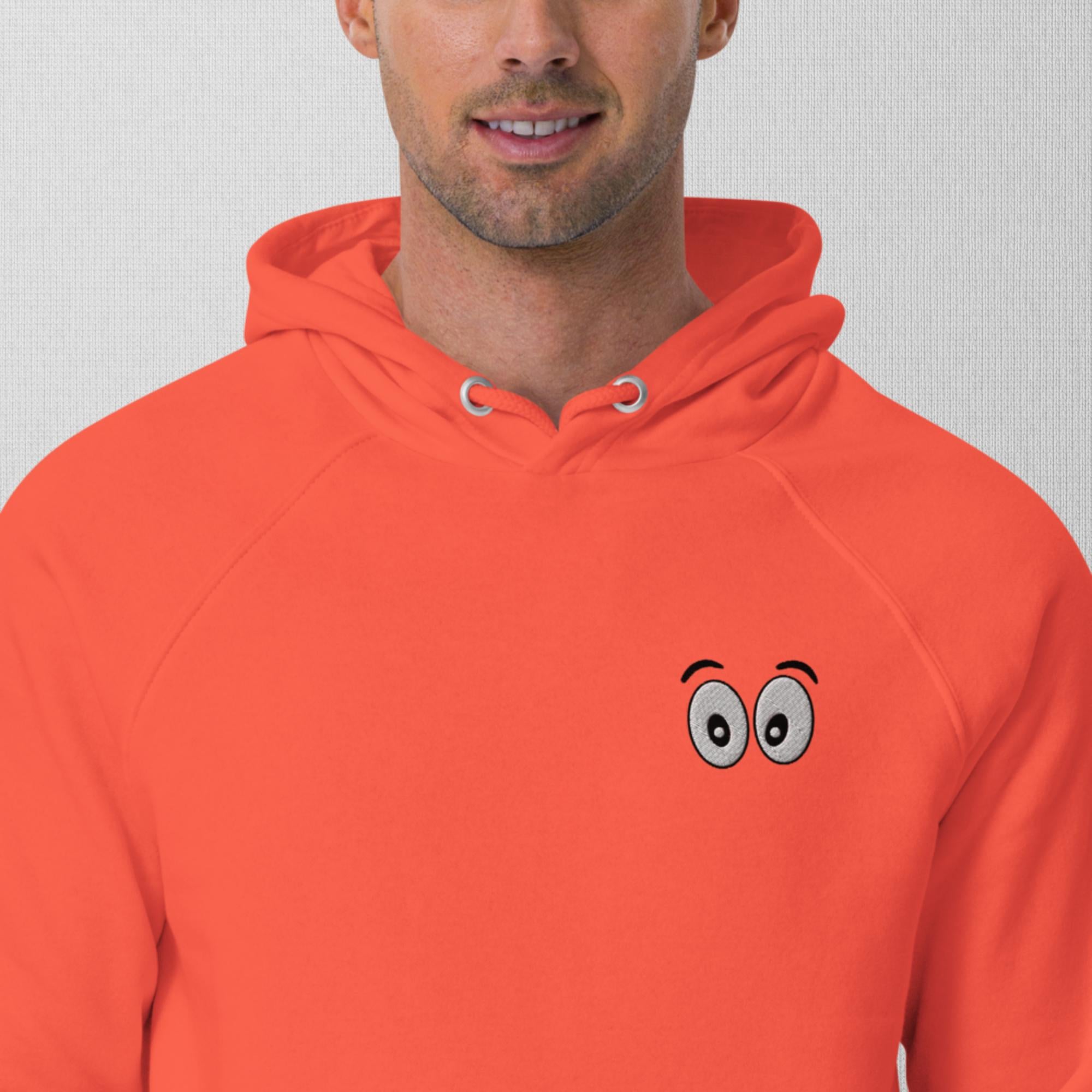 Sweat à capuche écologique Raglan unisexe