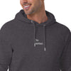 Sweat à capuche écologique unisexe brodé - "DO BETTER"