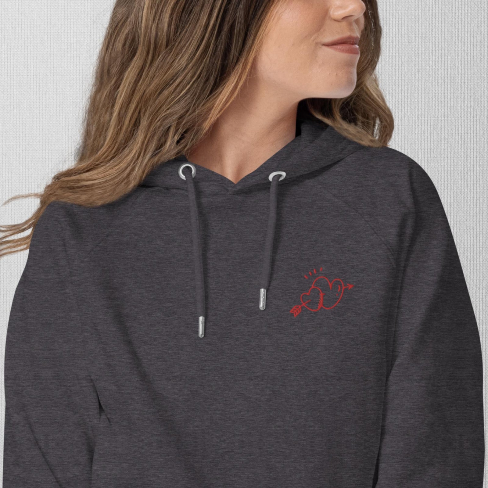 Pull à capuche brodé