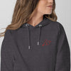 Pull à capuche brodé
