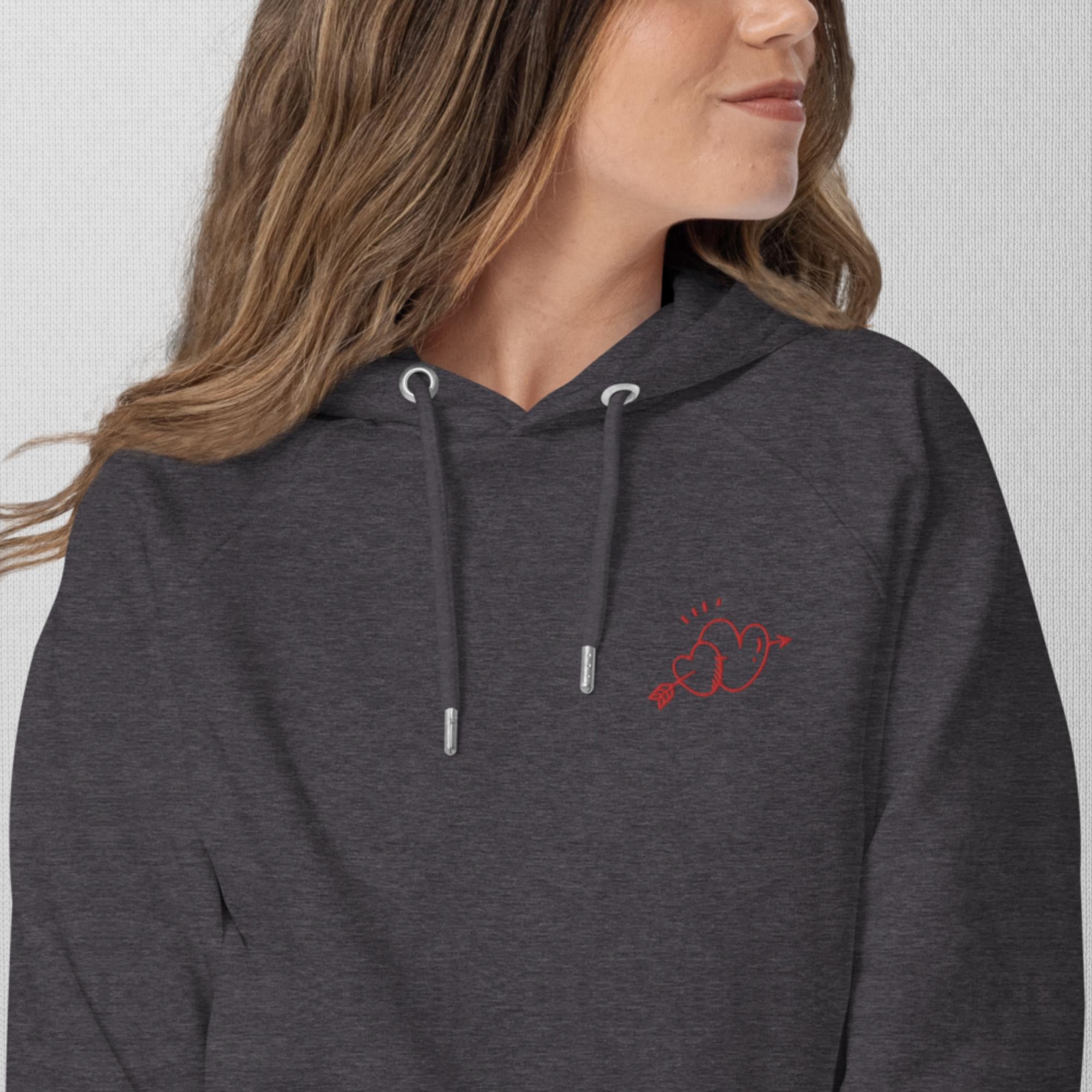 Pull à capuche brodé