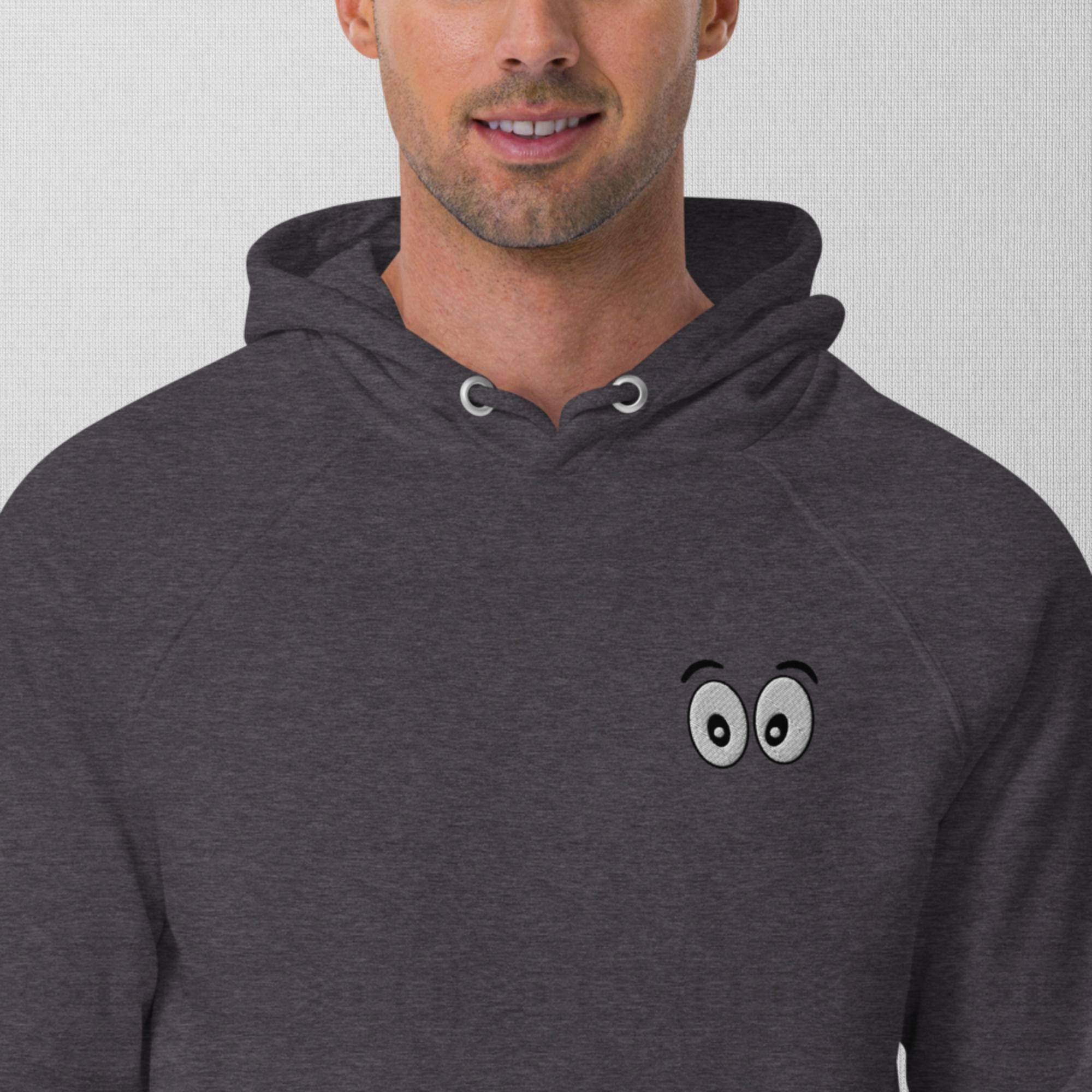 Sweat à capuche écologique Raglan unisexe