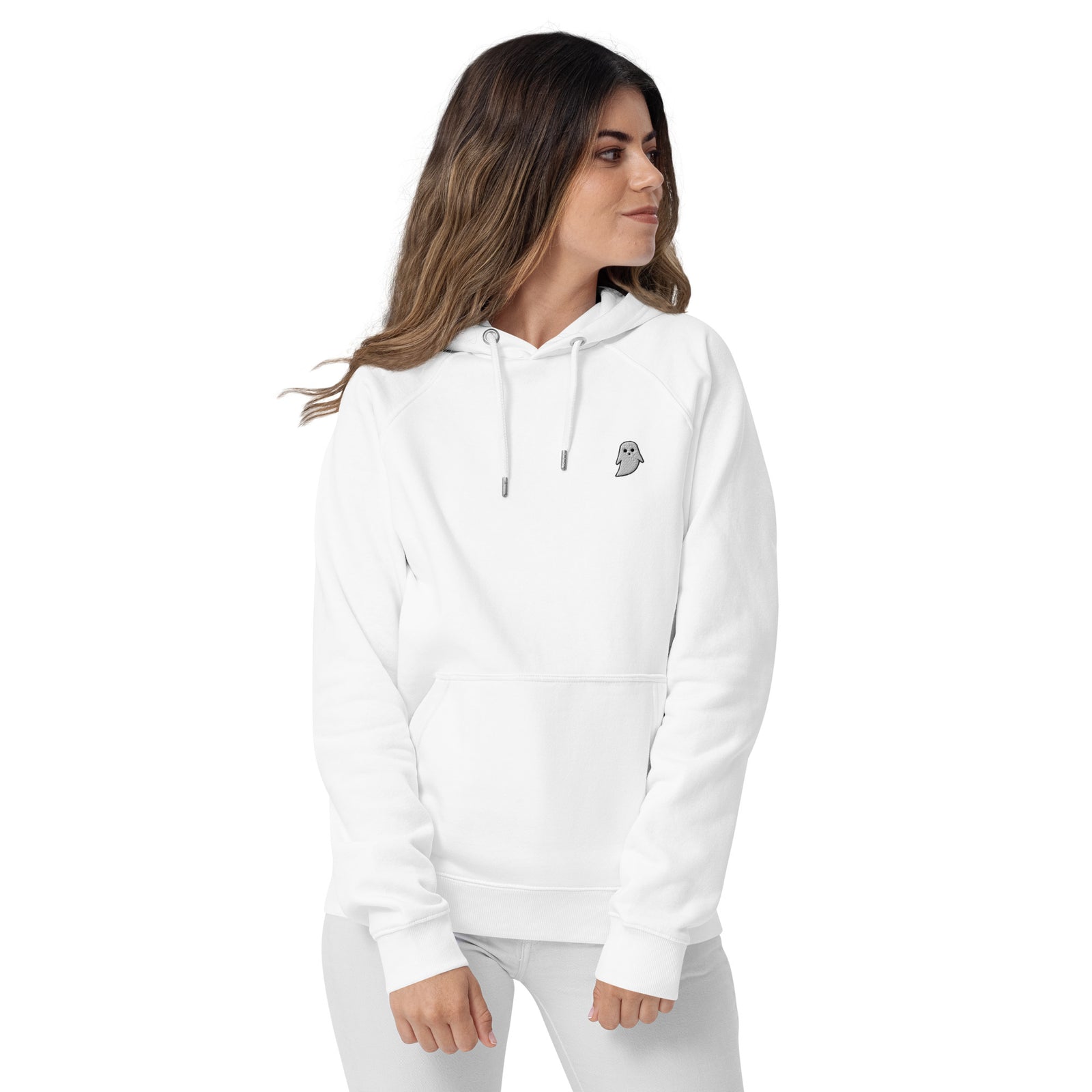 Pull à capuche brodé - GHOST