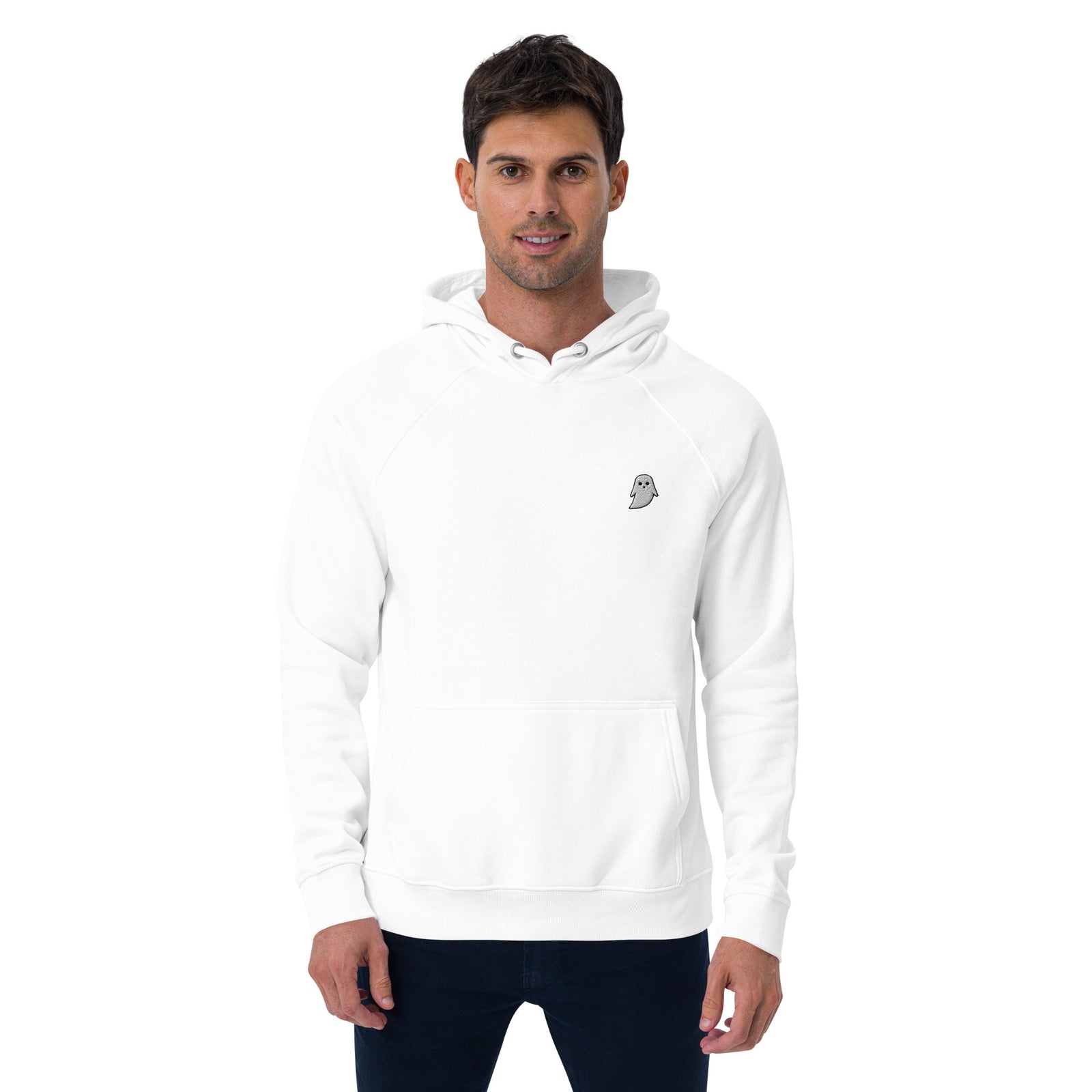 Pull à capuche brodé - GHOST