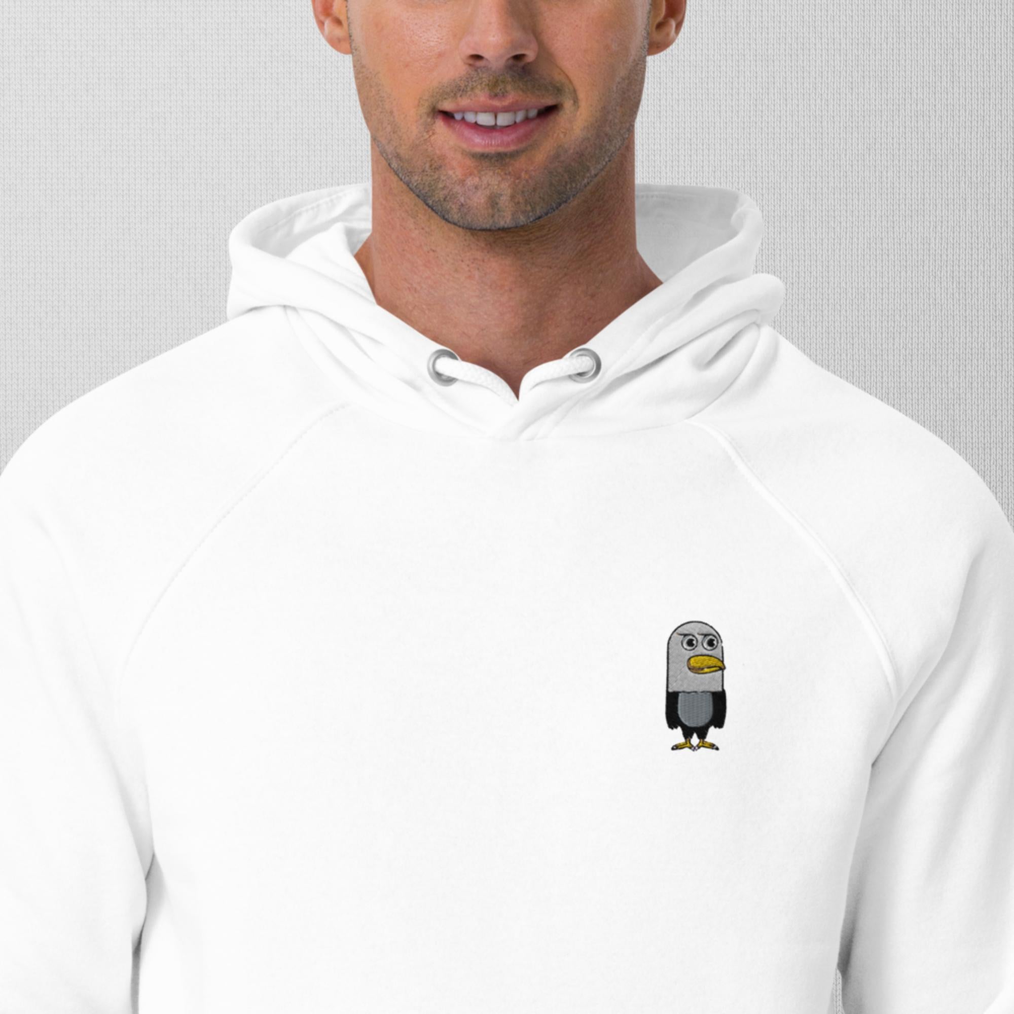 Pull à capuche brodé