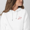 Pull à capuche brodé