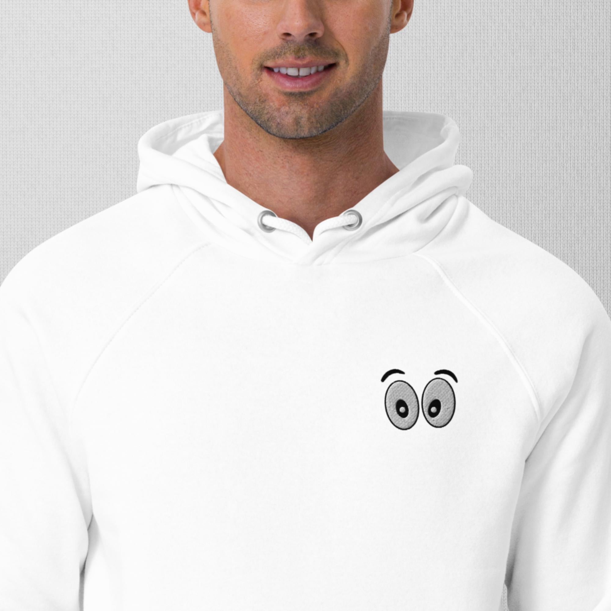 Sweat à capuche écologique Raglan unisexe