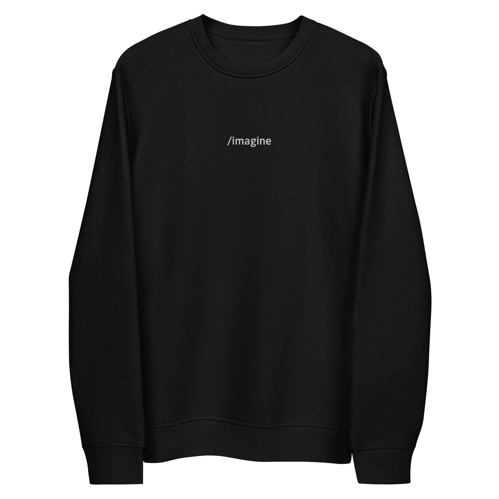 Sweatshirt éco-responsable brodé - Midjourney /imagine