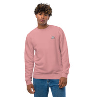 Pull homme brodé - "L'éléphant blanc"