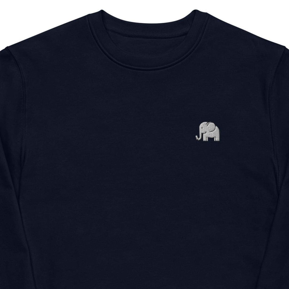 Pull homme brodé - "L'éléphant blanc"