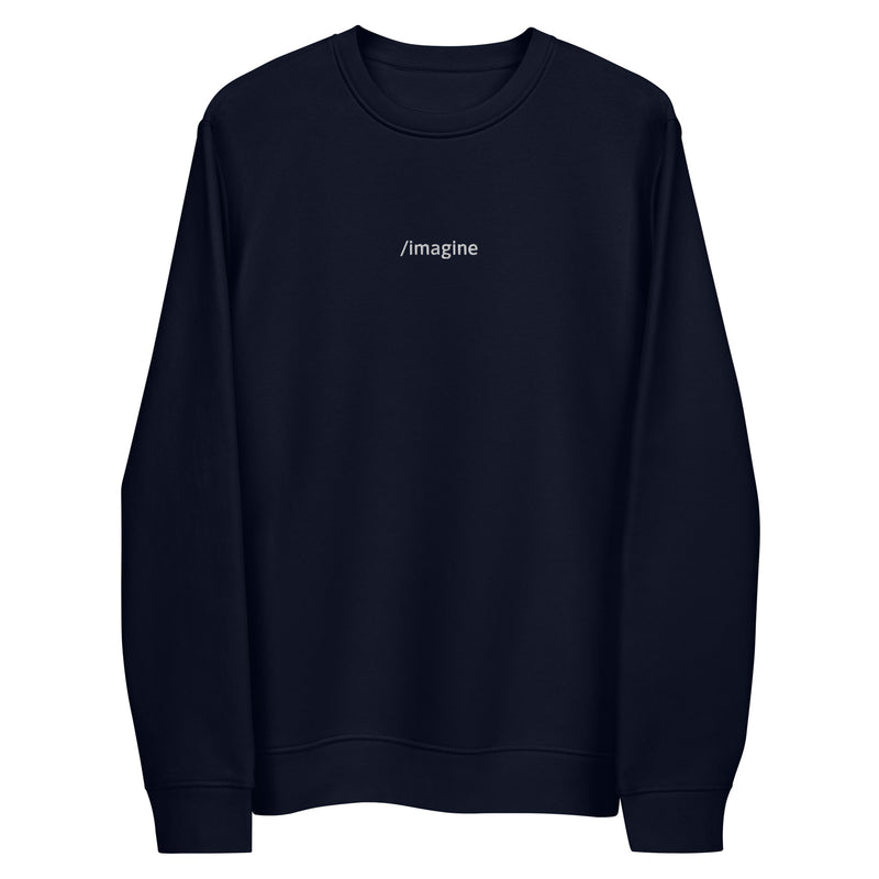 Sweatshirt éco-responsable brodé - Midjourney /imagine