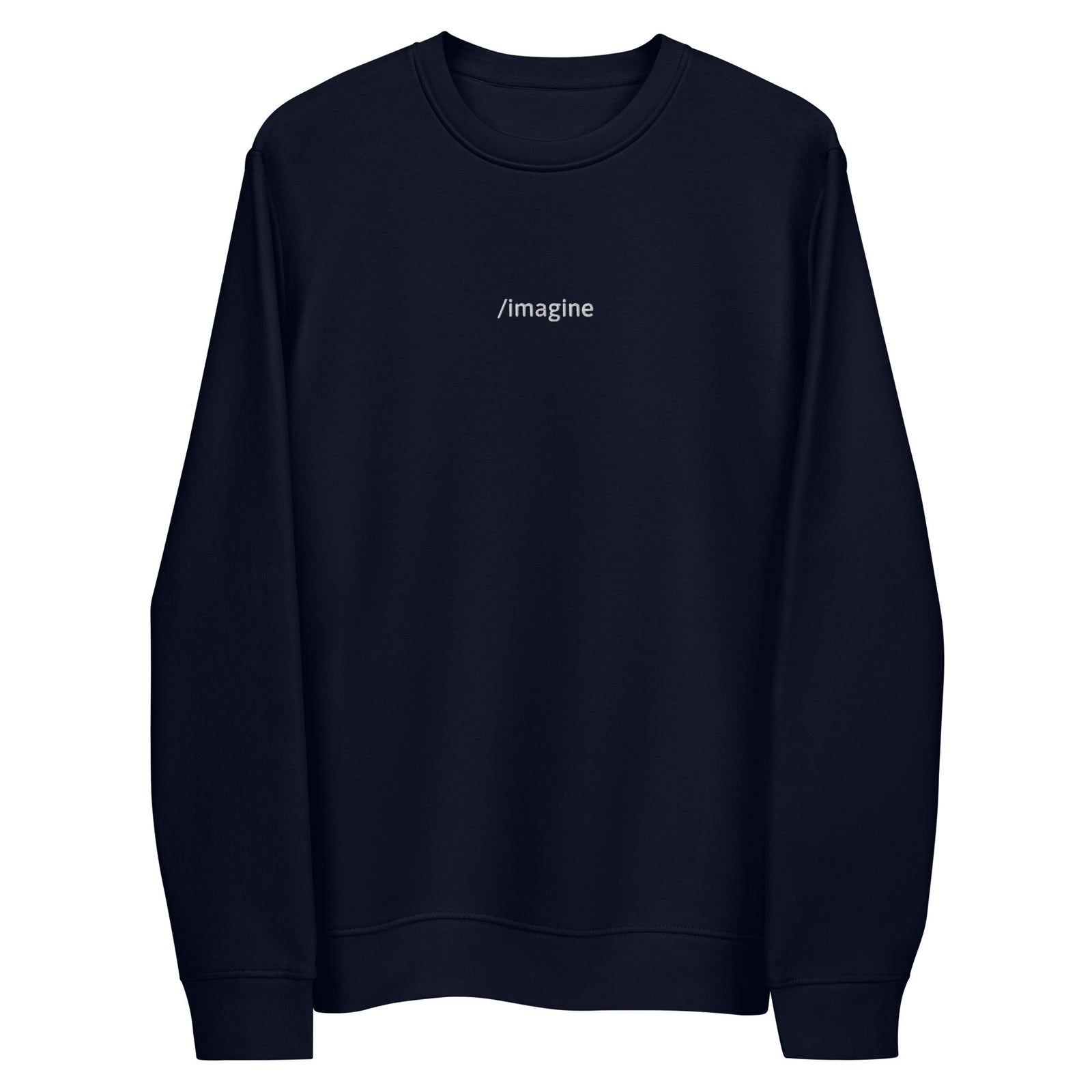 Sweatshirt éco-responsable brodé - Midjourney /imagine