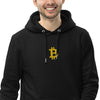 Pull à capuche BITCOIN - Brodé "BITCOIN" -  from chtmboutique by chtmboutique - BITCOIN, BRODERIE, CRYPTO, HOODIE HOMME, PULLSHOP
