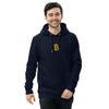 Pull à capuche BITCOIN - Brodé "BITCOIN" -  from chtmboutique by chtmboutique - BITCOIN, BRODERIE, CRYPTO, HOODIE HOMME, PULLSHOP