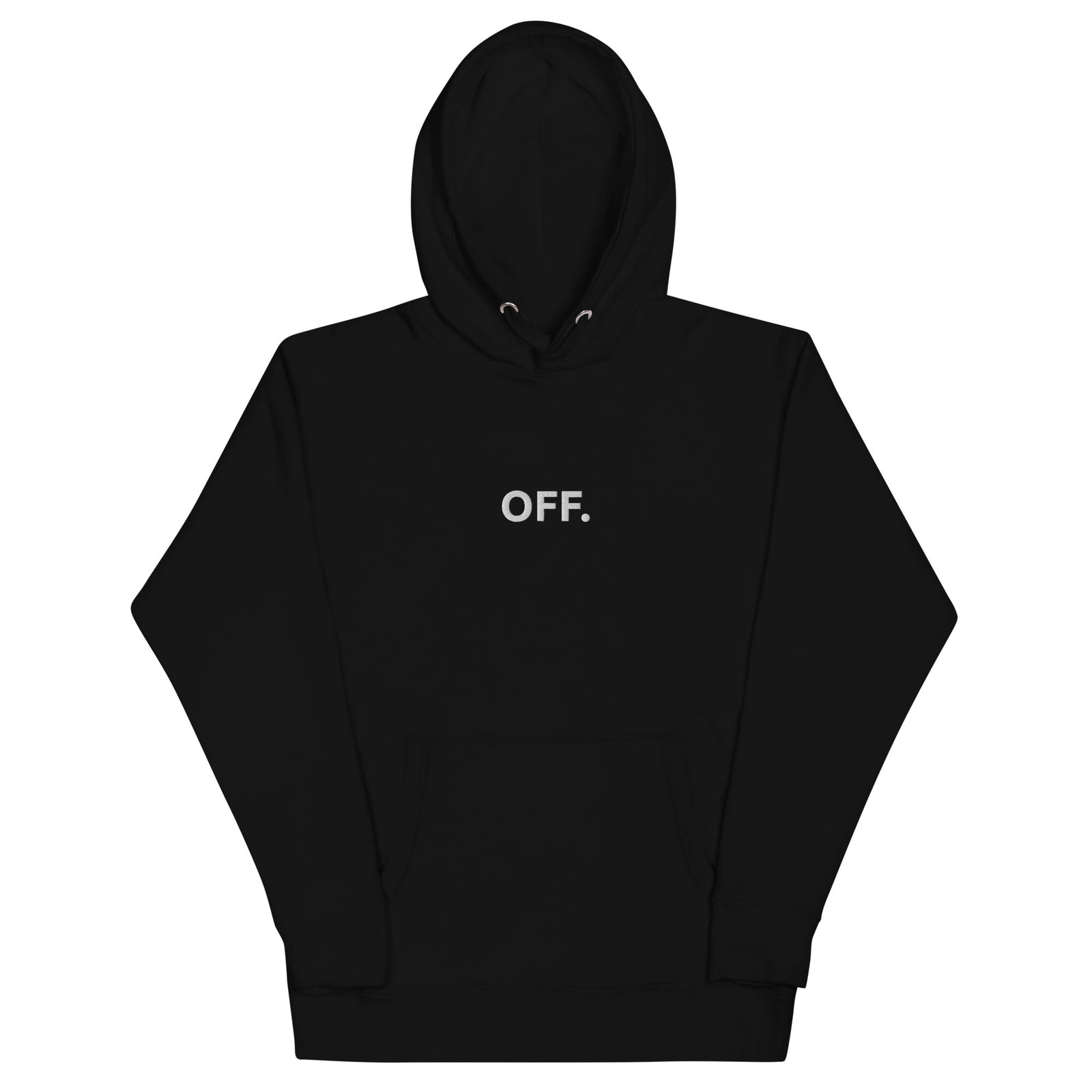 Sweat à Capuche Unisexe brodé - OFF.