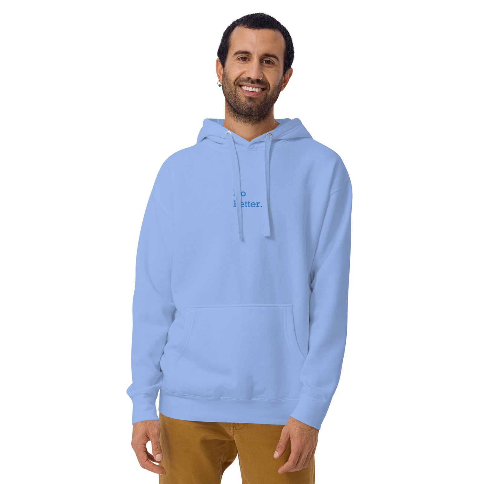 Sweat à Capuche Unisexe brodé - "DO BETTER."
