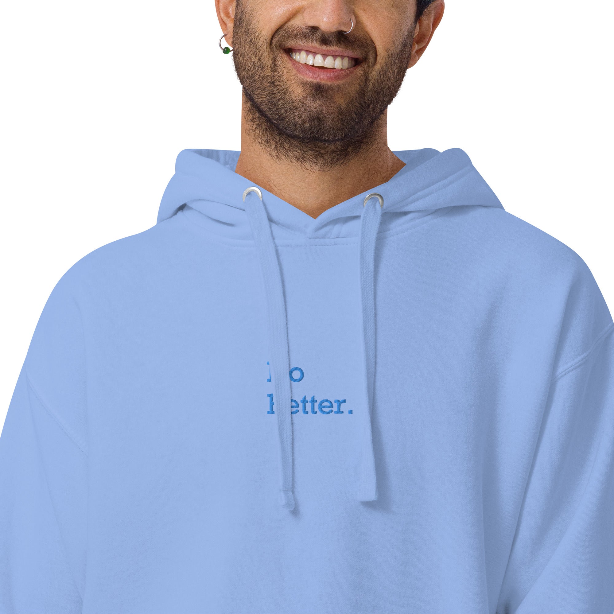 Sweat à Capuche Unisexe brodé - "DO BETTER."