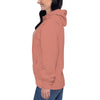 Pull à capuche femme brodé - Coeur origami