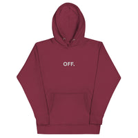 Sweat à Capuche Unisexe brodé - OFF.