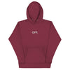 Sweat à Capuche Unisexe brodé - OFF.