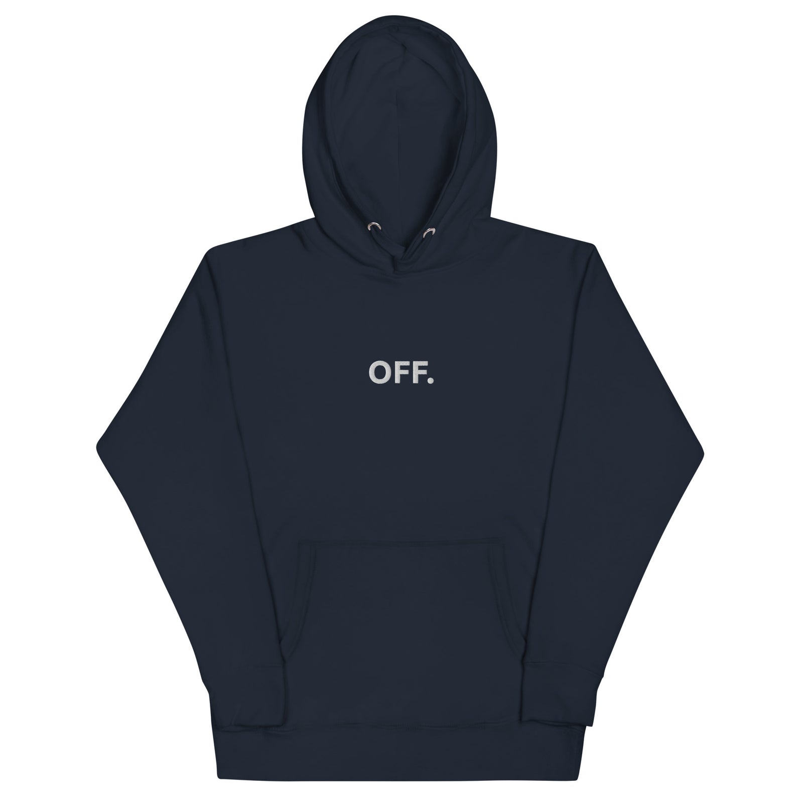 Sweat à Capuche Unisexe brodé - OFF.