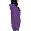 Pull à capuche femme brodé - Coeur origami